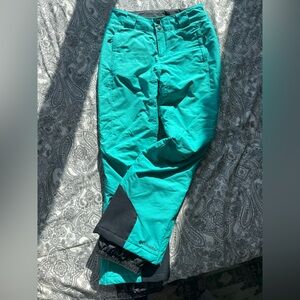 Columbia Bugaboo Omni-tech Turquoise Snow Pants